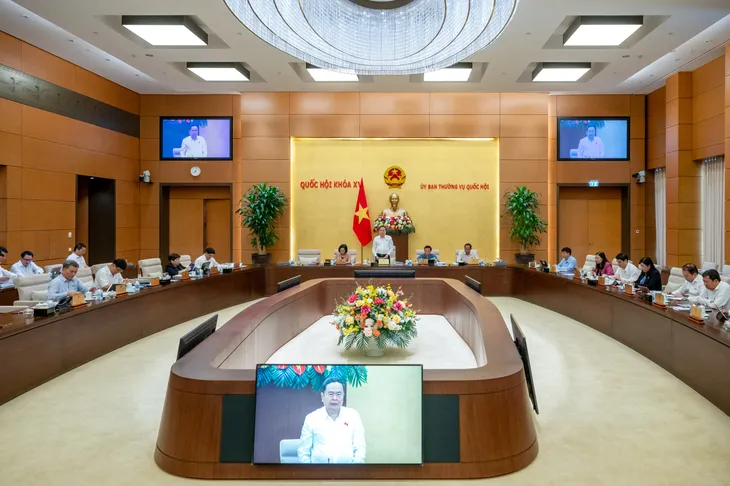 Ủy ban Thường vụ Quốc hội cho ý kiến nhiều dự án Luật được dư luận đặc biệt quan tâm - Ảnh 1. Ủy ban Thường vụ Quốc hội cho ý kiến nhiều dự án Luật được dư luận đặc biệt quan tâm - Ảnh 1.