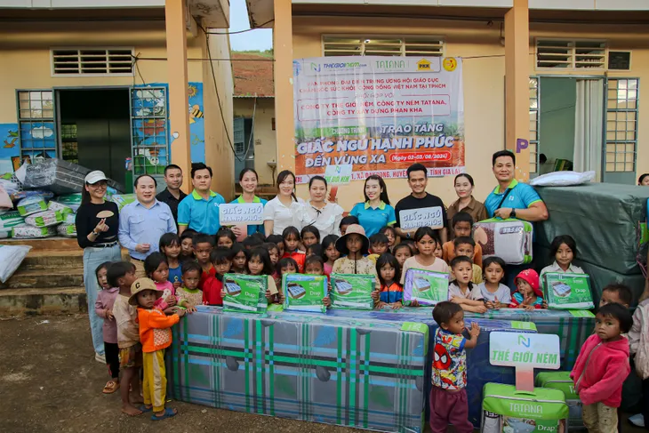 Góp nệm cũ, trao giấc ngủ hạnh phúc đến Gia Lai cùng Thế Giới Nệm - Ảnh 1. Góp nệm cũ, trao giấc ngủ hạnh phúc đến Gia Lai cùng Thế Giới Nệm - Ảnh 1.