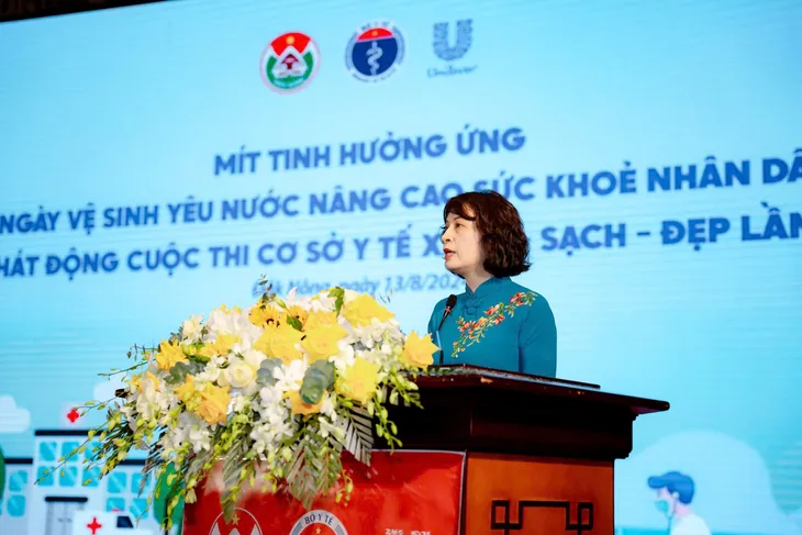 Mít tinh hưởng ứng Ngày Vệ sinh yêu nước, nâng cao sức khỏe nhân dân - Ảnh 5. Mít tinh hưởng ứng Ngày Vệ sinh yêu nước, nâng cao sức khỏe nhân dân - Ảnh 5.