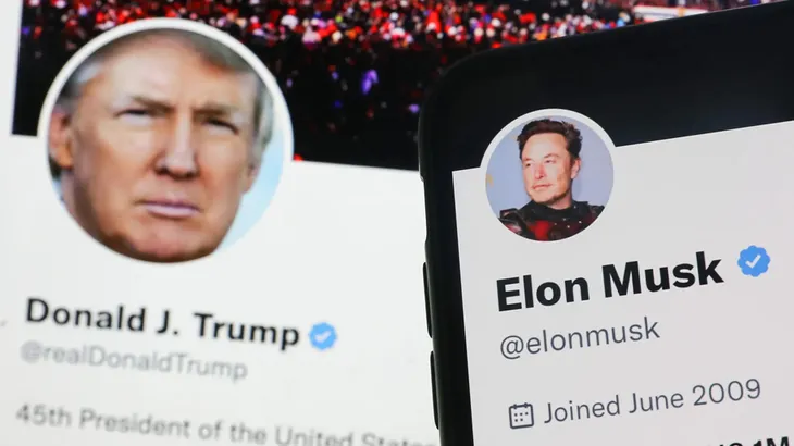 Ông Trump và tỷ phú Elon Musk liên tục khen ngợi nhau trong cuộc phỏng vấn dài 2 tiếng trên X - Ảnh 1. Ông Trump và tỷ phú Elon Musk liên tục khen ngợi nhau trong cuộc phỏng vấn dài 2 tiếng trên X - Ảnh 1.