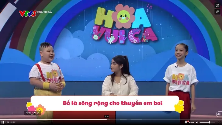 Hoa vui ca: Cùng tập hát ca khúc về siêu nhân bố - Ảnh 1. Hoa vui ca: Cùng tập hát ca khúc về siêu nhân bố - Ảnh 1.