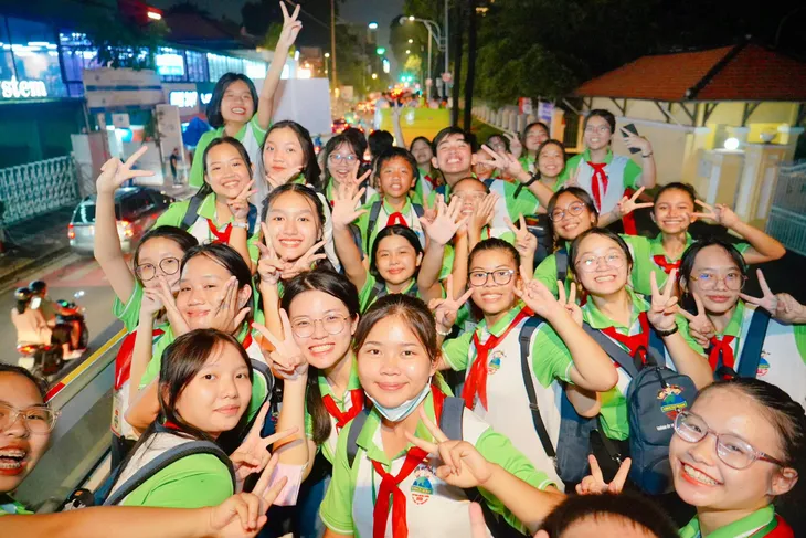 Sôi nổi các hoạt động tại Liên hoan thiếu nhi Việt Nam-Lào-Campuchia năm 2024 - Ảnh 7. Sôi nổi các hoạt động tại Liên hoan thiếu nhi Việt Nam-Lào-Campuchia năm 2024 - Ảnh 7.