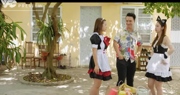 Sao Kim bắn tim Sao Hỏa - Tập 13: Trinh và Huyền cải trang thành những cô hầu gái - Ảnh 3. Sao Kim bắn tim Sao Hỏa - Tập 13: Trinh và Huyền cải trang thành những cô hầu gái - Ảnh 3.