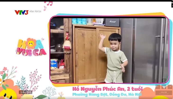 Hoa vui ca: Cùng khán giả nhí tập nhảy - Ảnh 2. Hoa vui ca: Cùng khán giả nhí tập nhảy - Ảnh 2.