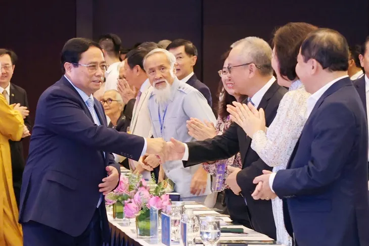 Thủ tướng Phạm Minh Chính dự Diễn đàn Trí thức và chuyên gia Việt Nam ở nước ngoài - Ảnh 1. Thủ tướng Phạm Minh Chính dự Diễn đàn Trí thức và chuyên gia Việt Nam ở nước ngoài - Ảnh 1.