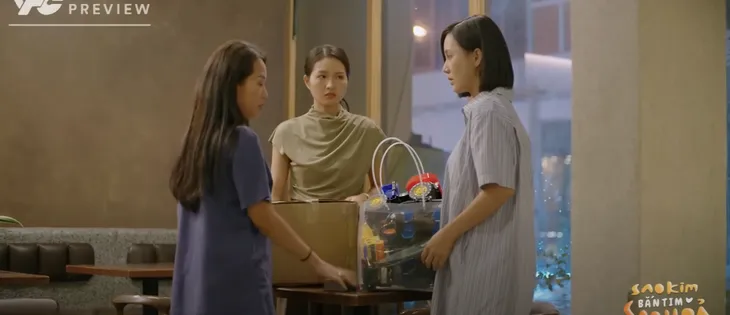 Sao Kim bắn tim Sao Hỏa - Tập 16: Yên trả quà, quyết tuyệt giao với Trang - Đào - Ảnh 3. Sao Kim bắn tim Sao Hỏa - Tập 16: Yên trả quà, quyết tuyệt giao với Trang - Đào - Ảnh 3.