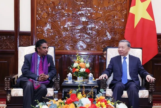 Tổng Bí thư, Chủ tịch nước Tô Lâm tiếp Đại sứ Sri Lanka đến chào từ biệt - Ảnh 2. Tổng Bí thư, Chủ tịch nước Tô Lâm tiếp Đại sứ Sri Lanka đến chào từ biệt - Ảnh 2.