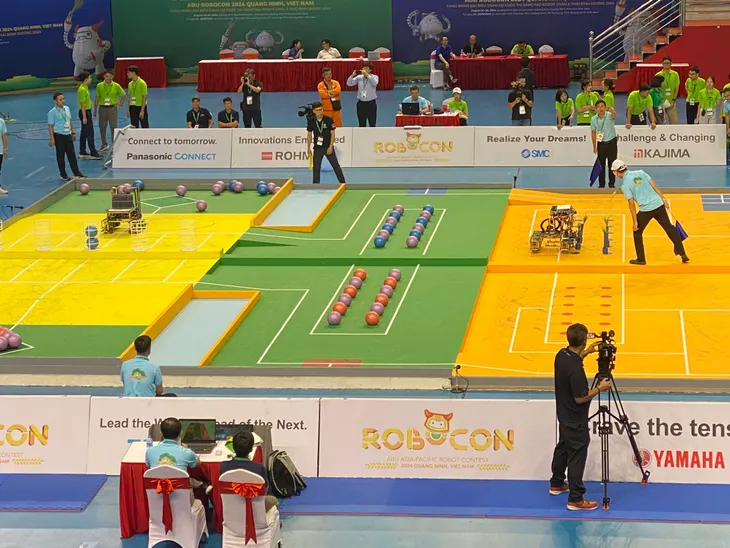 Kết quả bốc thăm chia bảng vòng loại ABU Robocon 2024 - Ảnh 10. Kết quả bốc thăm chia bảng vòng loại ABU Robocon 2024 - Ảnh 10.
