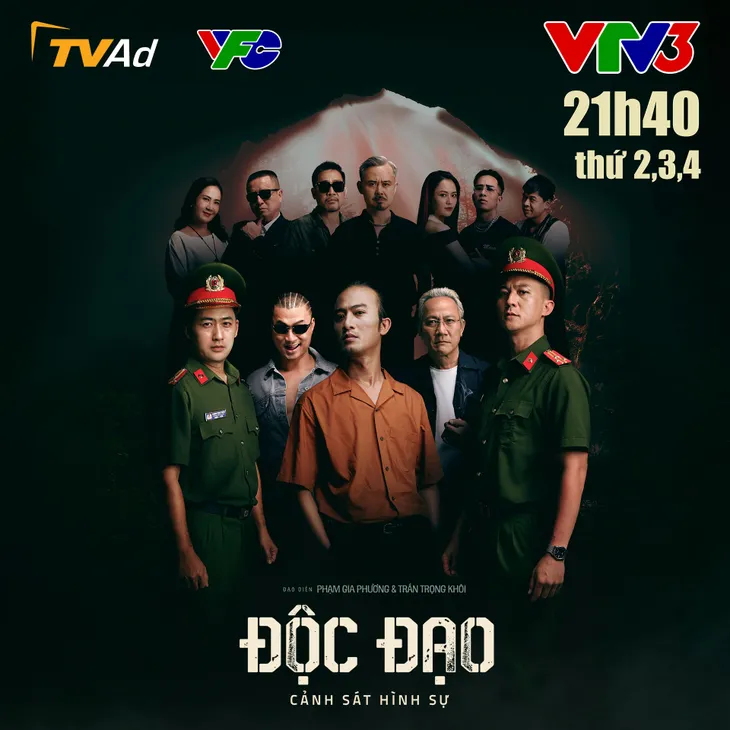 Phim Độc đạo tiếp nối series Cảnh sát hình sự trên VTV3 - Ảnh 1. Phim Độc đạo tiếp nối series Cảnh sát hình sự trên VTV3 - Ảnh 1.