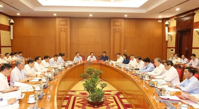 Tổng Bí thư, Chủ tịch nước Tô Lâm chủ trì phiên họp thứ 2 Tiểu ban Văn kiện Đại hội XIV của Đảng - Ảnh 2. Tổng Bí thư, Chủ tịch nước Tô Lâm chủ trì phiên họp thứ 2 Tiểu ban Văn kiện Đại hội XIV của Đảng - Ảnh 2.
