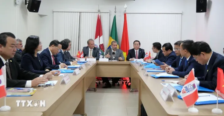 Thúc đẩy quan hệ Việt Nam - Brazil phát triển lên tầm cao mới - Ảnh 1. Thúc đẩy quan hệ Việt Nam - Brazil phát triển lên tầm cao mới - Ảnh 1.