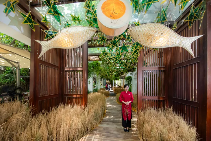 Check in con đường lúa vàng cùng hàng nghìn lồng đèn trong mùa Trung thu ở Hà Nội - Ảnh 3. Check in con đường lúa vàng cùng hàng nghìn lồng đèn trong mùa Trung thu ở Hà Nội - Ảnh 3.