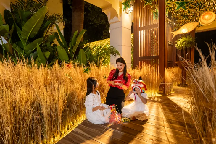 Check in con đường lúa vàng cùng hàng nghìn lồng đèn trong mùa Trung thu ở Hà Nội - Ảnh 5. Check in con đường lúa vàng cùng hàng nghìn lồng đèn trong mùa Trung thu ở Hà Nội - Ảnh 5.