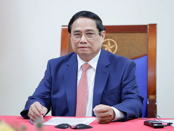 Thủ tướng Phạm Minh Chính điện đàm với Thủ tướng Thái Lan Paetongtarn Shinawatra - Ảnh 1. Thủ tướng Phạm Minh Chính điện đàm với Thủ tướng Thái Lan Paetongtarn Shinawatra - Ảnh 1.