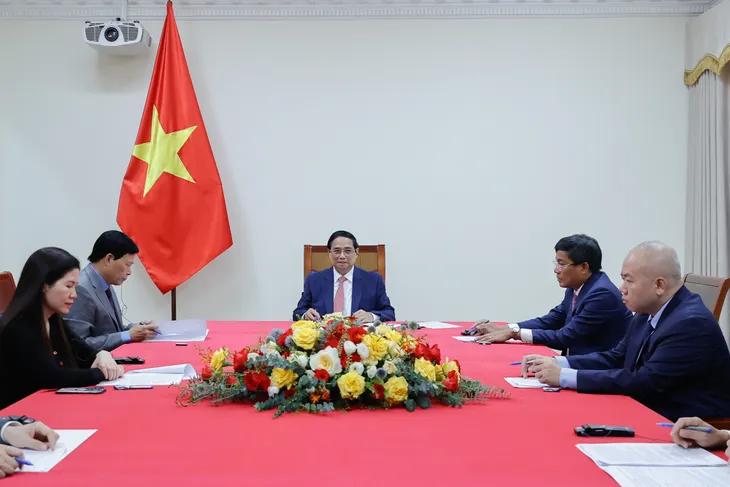 Thủ tướng Phạm Minh Chính điện đàm với Thủ tướng Thái Lan Paetongtarn Shinawatra - Ảnh 3. Thủ tướng Phạm Minh Chính điện đàm với Thủ tướng Thái Lan Paetongtarn Shinawatra - Ảnh 3.