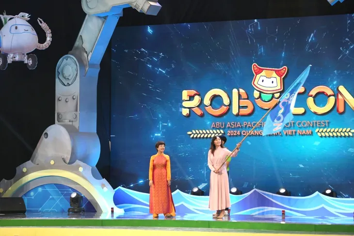 ABU Robocon 2024 diễn ra thành công và để lại ấn tượng đẹp - Ảnh 15. ABU Robocon 2024 diễn ra thành công và để lại ấn tượng đẹp - Ảnh 15.