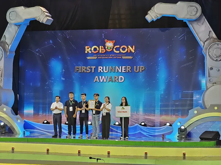 ABU Robocon 2024 diễn ra thành công và để lại ấn tượng đẹp - Ảnh 13. ABU Robocon 2024 diễn ra thành công và để lại ấn tượng đẹp - Ảnh 13.