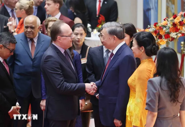 Tổng Bí thư, Chủ tịch nước Tô Lâm chủ trì Chương trình kỷ niệm 79 năm Quốc khánh 2/9 - Ảnh 3. Tổng Bí thư, Chủ tịch nước Tô Lâm chủ trì Chương trình kỷ niệm 79 năm Quốc khánh 2/9 - Ảnh 3.