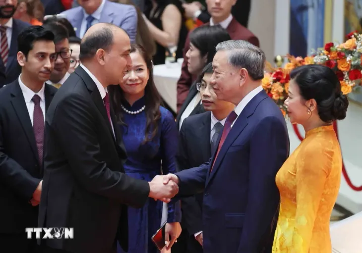 Tổng Bí thư, Chủ tịch nước Tô Lâm chủ trì Chương trình kỷ niệm 79 năm Quốc khánh 2/9 - Ảnh 4. Tổng Bí thư, Chủ tịch nước Tô Lâm chủ trì Chương trình kỷ niệm 79 năm Quốc khánh 2/9 - Ảnh 4.