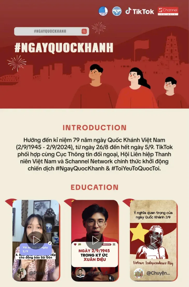Chiến dịch #NgayQuocKhanh lan tỏa niềm tự hào dân tộc trên nền tảng MXH - Ảnh 1. Chiến dịch #NgayQuocKhanh lan tỏa niềm tự hào dân tộc trên nền tảng MXH - Ảnh 1.