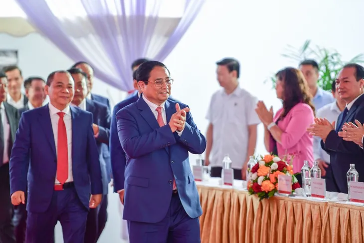 Thủ tướng dự lễ khởi công Trung tâm Hội chợ Triển lãm Quốc gia - Ảnh 1. Thủ tướng dự lễ khởi công Trung tâm Hội chợ Triển lãm Quốc gia - Ảnh 1.