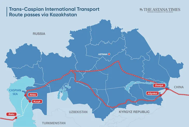 Kazakhstan - Cửa ngõ trung chuyển hàng hóa của Việt Nam sang châu Âu - Ảnh 2.