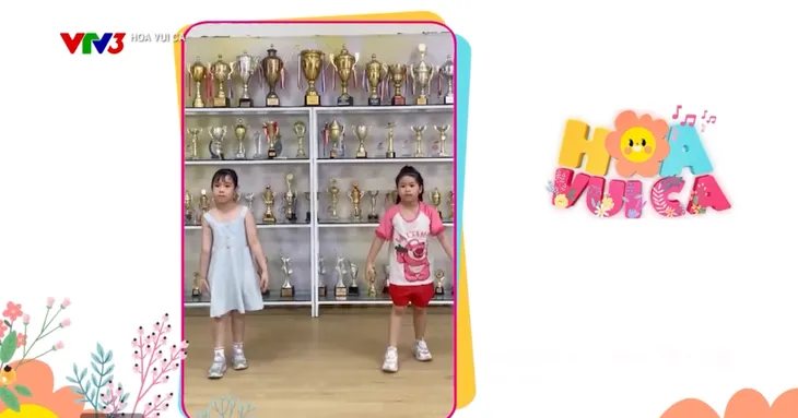 Hoa vui ca: Những điệu múa nhịp nhàng của khán giả nhí - Ảnh 1. Hoa vui ca: Những điệu múa nhịp nhàng của khán giả nhí - Ảnh 1.