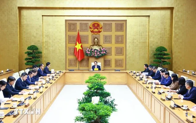 Thủ tướng Phạm Minh Chính tiếp Đại sứ Hàn Quốc tại Việt Nam - Ảnh 2. Thủ tướng Phạm Minh Chính tiếp Đại sứ Hàn Quốc tại Việt Nam - Ảnh 2.