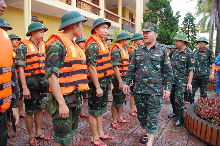 Sư đoàn 346, Quân khu 1 – Những người hùng tại tâm lũ Thái Nguyên - Ảnh 1. Sư đoàn 346, Quân khu 1 – Những người hùng tại tâm lũ Thái Nguyên - Ảnh 1.