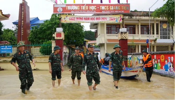 Sư đoàn 346, Quân khu 1 – Những người hùng tại tâm lũ Thái Nguyên - Ảnh 4. Sư đoàn 346, Quân khu 1 – Những người hùng tại tâm lũ Thái Nguyên - Ảnh 4.