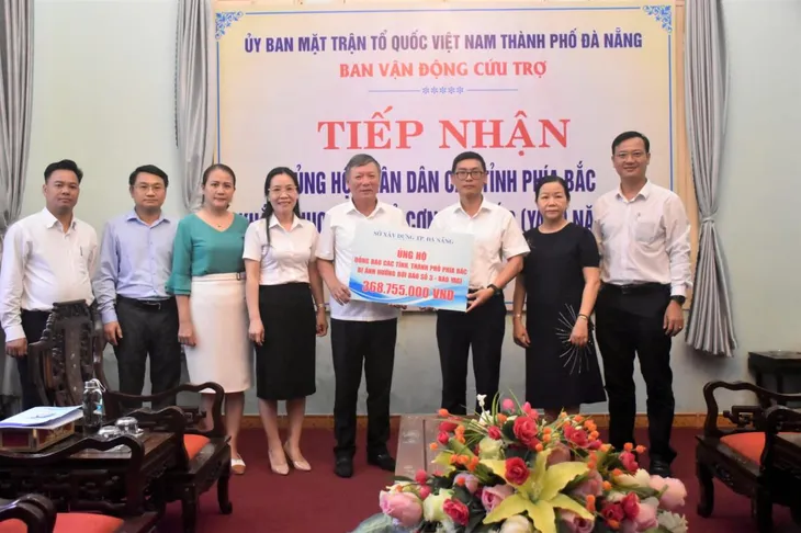TP Đà Nẵng: Công khai danh sách ủng hộ đồng bào miền Bắc - Ảnh 1. TP Đà Nẵng: Công khai danh sách ủng hộ đồng bào miền Bắc - Ảnh 1.