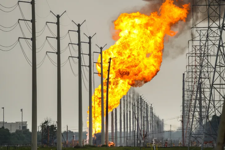Nổ đường ống khí gas ở Mỹ - Ảnh 1. Nổ đường ống khí gas ở Mỹ - Ảnh 1.