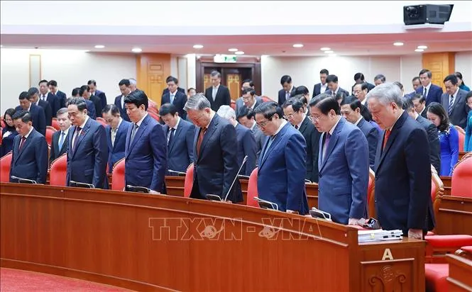Khai mạc Hội nghị lần thứ 10 Ban Chấp hành Trung ương Đảng Cộng sản Việt Nam khóa XIII - Ảnh 1. Khai mạc Hội nghị lần thứ 10 Ban Chấp hành Trung ương Đảng Cộng sản Việt Nam khóa XIII - Ảnh 1.