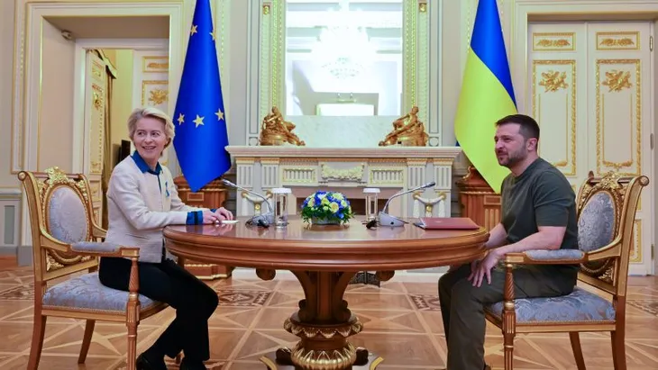 EU cấp khoản vay trị giá 35 tỷ Euro cho Ukraine - Ảnh 1. EU cấp khoản vay trị giá 35 tỷ Euro cho Ukraine - Ảnh 1.