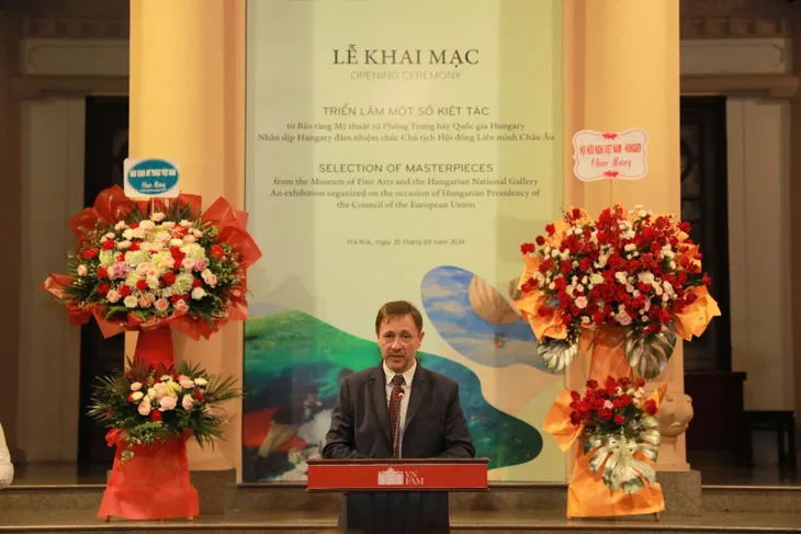 Chiêm ngưỡng những tác phẩm nghệ thuật từ châu Âu và Hungary - Ảnh 1. Chiêm ngưỡng những tác phẩm nghệ thuật từ châu Âu và Hungary - Ảnh 1.
