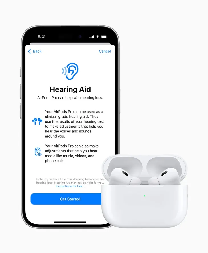 AirPods mới của Apple: Giải pháp thay thế máy trợ thính nghìn đô? - Ảnh 1. AirPods mới của Apple: Giải pháp thay thế máy trợ thính nghìn đô? - Ảnh 1.