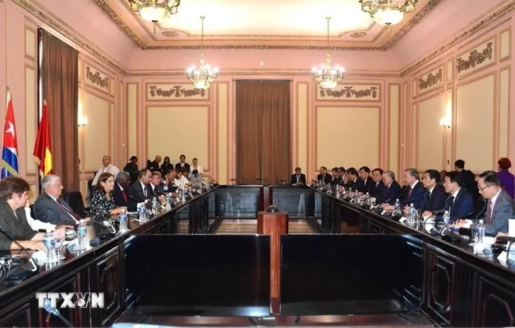 Tổng Bí thư, Chủ tịch nước Tô Lâm hội kiến Chủ tịch Quốc hội Cuba - Ảnh 2. Tổng Bí thư, Chủ tịch nước Tô Lâm hội kiến Chủ tịch Quốc hội Cuba - Ảnh 2.