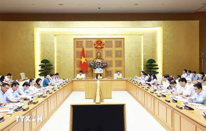 Thủ tướng Phạm Minh Chính: Xây dựng pháp luật phải có tư duy đột phá, tầm nhìn chiến lược, lâu dài - Ảnh 1. Thủ tướng Phạm Minh Chính: Xây dựng pháp luật phải có tư duy đột phá, tầm nhìn chiến lược, lâu dài - Ảnh 1.