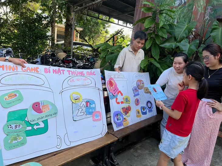 Ngày hội Workshop hướng đến lối sống bền vững cho trẻ em địa phương - Ảnh 6. Ngày hội Workshop hướng đến lối sống bền vững cho trẻ em địa phương - Ảnh 6.