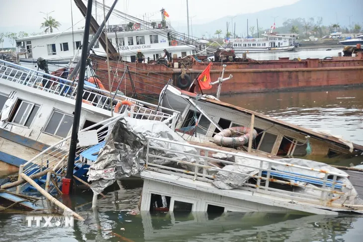 Quảng Ninh đẩy nhanh tiến độ hỗ trợ người dân, doanh nghiệp khắc phục hậu quả bão số 3 - Ảnh 1. Quảng Ninh đẩy nhanh tiến độ hỗ trợ người dân, doanh nghiệp khắc phục hậu quả bão số 3 - Ảnh 1.
