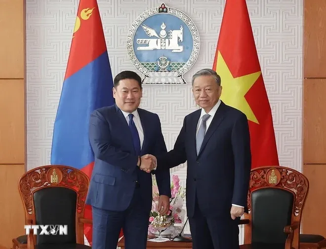 Tuyên bố chung về việc thiết lập quan hệ Đối tác toàn diện Việt Nam - Mông Cổ - Ảnh 2. Tuyên bố chung về việc thiết lập quan hệ Đối tác toàn diện Việt Nam - Mông Cổ - Ảnh 2.