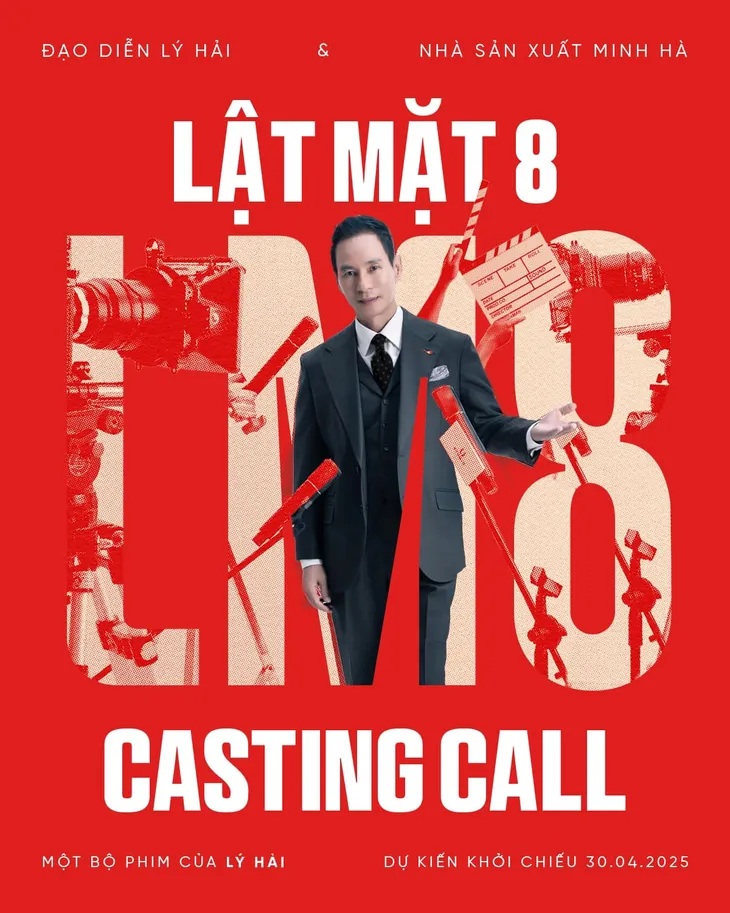 Lý Hải gặp khó ngày đầu tìm gương mặt mới cho phim Lật mặt 8 - Ảnh 2. Lý Hải gặp khó ngày đầu tìm gương mặt mới cho phim Lật mặt 8 - Ảnh 2.