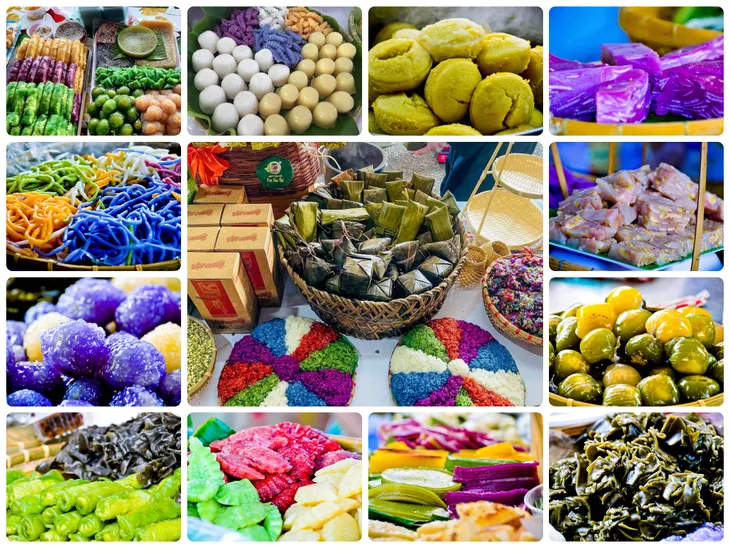 Thưởng thức 500 món bánh tại Ngày hội bánh dân gian - Ảnh 1. Thưởng thức 500 món bánh tại Ngày hội bánh dân gian - Ảnh 1.