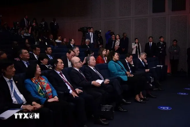 Tổng Bí thư, Chủ tịch nước Tô Lâm: Không gian Pháp ngữ là mảnh đất tiềm năng cho hợp tác kinh tế, đầu tư - Ảnh 1. Tổng Bí thư, Chủ tịch nước Tô Lâm: Không gian Pháp ngữ là mảnh đất tiềm năng cho hợp tác kinh tế, đầu tư - Ảnh 1.