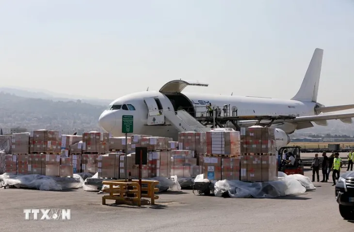 Quốc tế tăng cường viện trợ nhân đạo cho Lebanon - Ảnh 1. Quốc tế tăng cường viện trợ nhân đạo cho Lebanon - Ảnh 1.