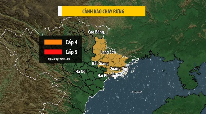 Bắc Bộ: Hanh khô kéo dài, cảnh báo cháy rừng - Ảnh 2. Bắc Bộ: Hanh khô kéo dài, cảnh báo cháy rừng - Ảnh 2.