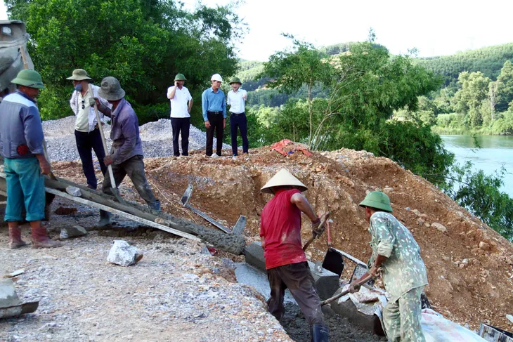 Quảng Bình: Bảo đảm vượt lũ an toàn cho các công trình trọng điểm - Ảnh 3. Quảng Bình: Bảo đảm vượt lũ an toàn cho các công trình trọng điểm - Ảnh 3.