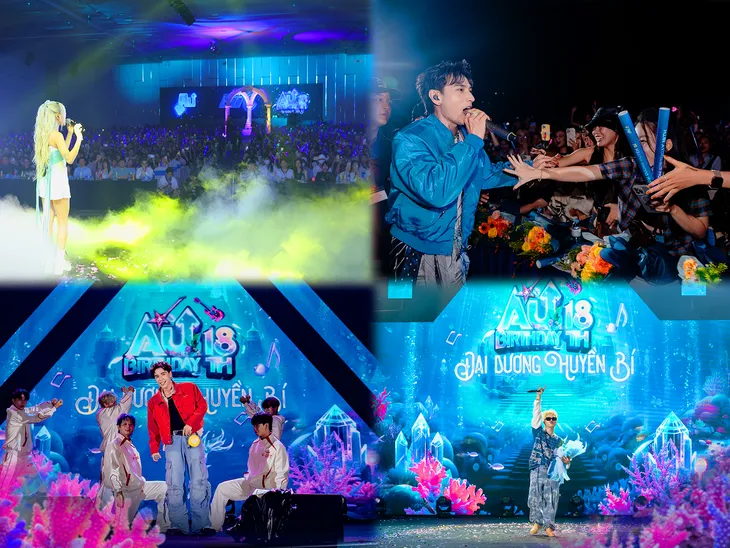 15.000+ khán giả quẩy BUNG NÓC tại AU FES 2024 - Đại tiệc sinh nhật Audition 18 tuổi!!! - Ảnh 5. 15.000+ khán giả quẩy BUNG NÓC tại AU FES 2024 - Đại tiệc sinh nhật Audition 18 tuổi!!! - Ảnh 5.