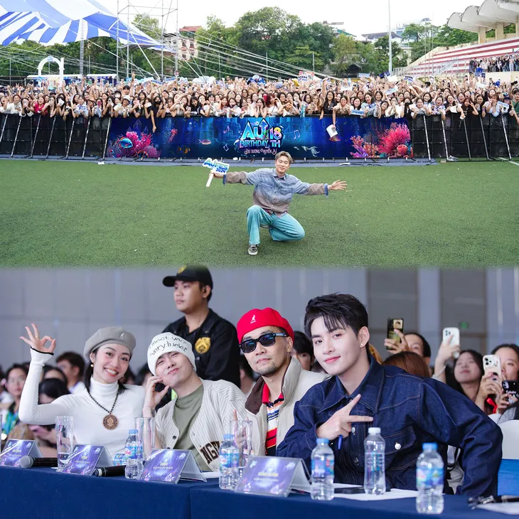 15.000+ khán giả quẩy BUNG NÓC tại AU FES 2024 - Đại tiệc sinh nhật Audition 18 tuổi!!! - Ảnh 3. 15.000+ khán giả quẩy BUNG NÓC tại AU FES 2024 - Đại tiệc sinh nhật Audition 18 tuổi!!! - Ảnh 3.