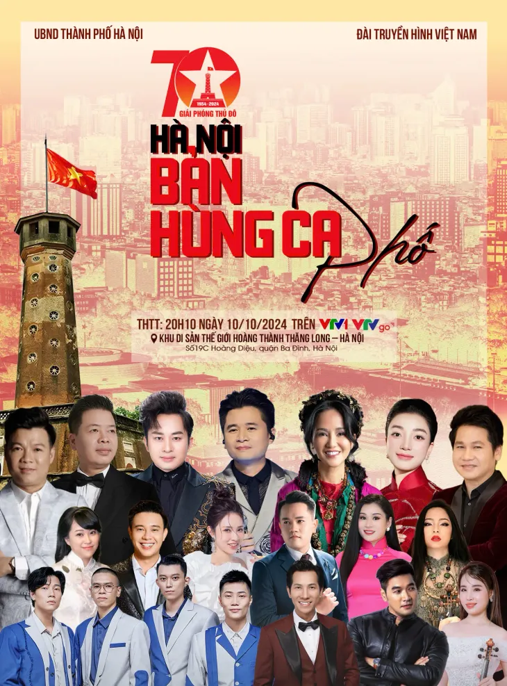 THTT Hà Nội - Bản hùng ca phố: Cùng nhớ về những ngày tháng lịch sử hào hùng (20h10, VTV1) - Ảnh 1. THTT Hà Nội - Bản hùng ca phố: Cùng nhớ về những ngày tháng lịch sử hào hùng (20h10, VTV1) - Ảnh 1.